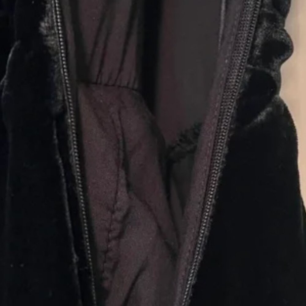 New with tags Anthropologie Katerina Maxi Dress- Black Velvet, Sz 4- Retail $178 - Picture 6 of 12